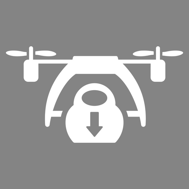 Drone Unloading Icon - Vecteur, image