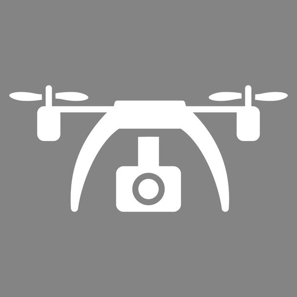 Drone Video Camera Icon - Wektor, obraz
