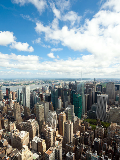 Pohled na panorama Manhattanu, New York City. - Fotografie, Obrázek