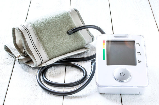 Lékařské tonometr pro měření krevního tlaku - Fotografie, Obrázek