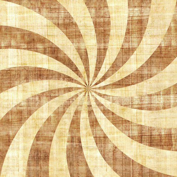 Feixes de sol fundo abstrato - Modelo de design vintage - superfície de papiro
 - Foto, Imagem