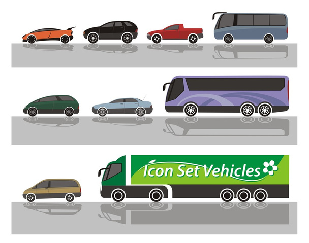Vehicles - Vector, Image