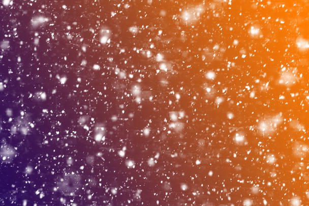 Abstrato varicolored fundo com flocos de neve
 - Foto, Imagem