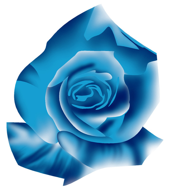 Flor única de color artificial artwrok
 - Vector, imagen