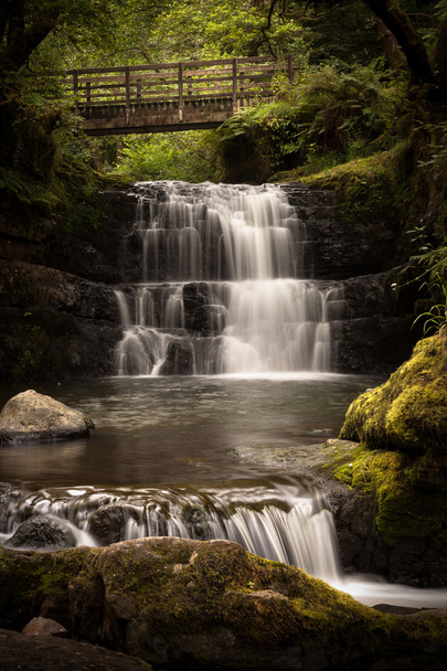 Sychryd Cascades waterval Zuid-Wales - Foto, afbeelding