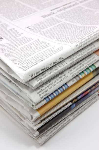 Pile of newspaper - Photo, Image