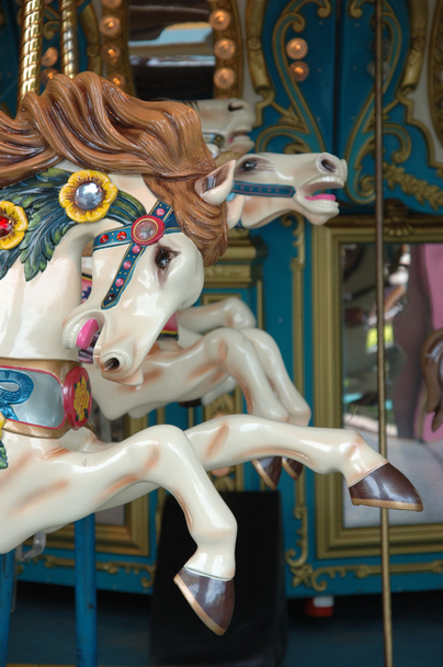 Close up of carousel horse - Photo, Image