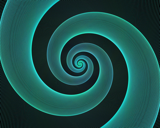 Cyan spirale design sfondo
 - Vettoriali, immagini