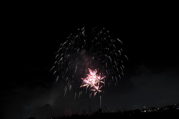 fireworks, SETAGAYA TOKYO JAPAN - Photo, Image