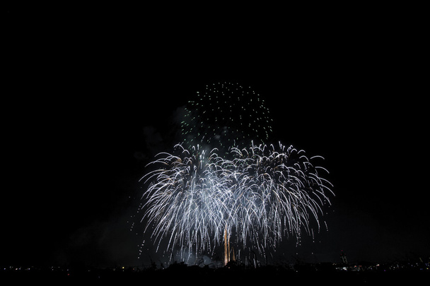 tűzijáték, Setagaya Tokyo, Japán - Fotó, kép