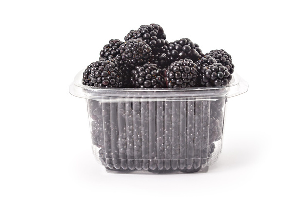 Fresh ripe organic blackberries - Photo, Image