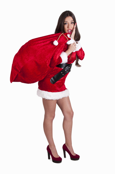 Santa claus kobieta - Zdjęcie, obraz