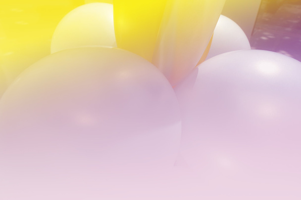 decorating balloon with soft focus and color filter - Photo, Image