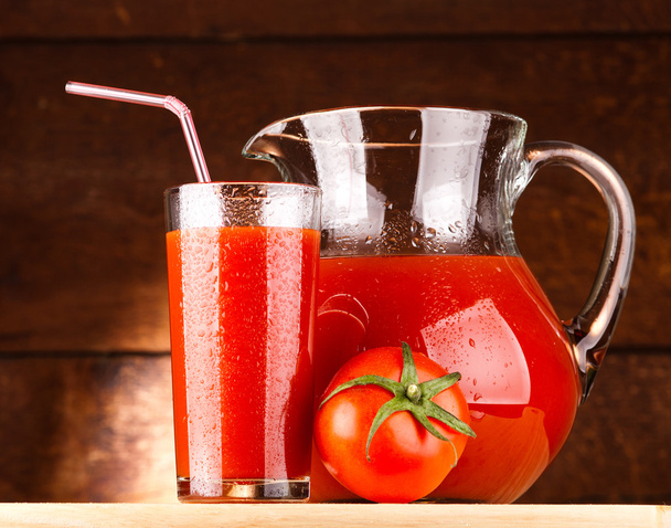 Tomato juice - Valokuva, kuva