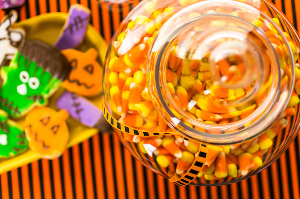 Candy maïs, Halloween behandelt - Foto, afbeelding