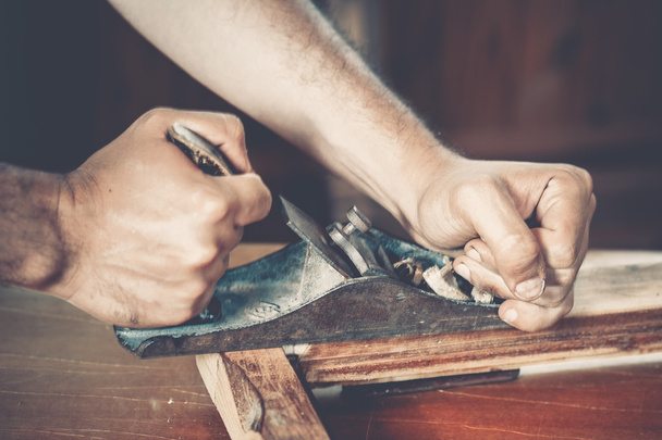 male carpenter at work - Photo, Image