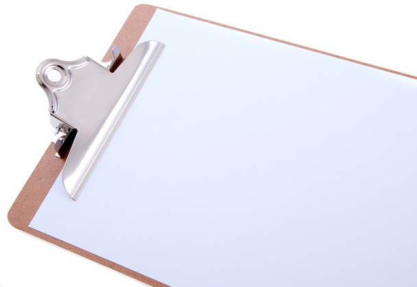 Blank Paper on Clipboard - Zdjęcie, obraz