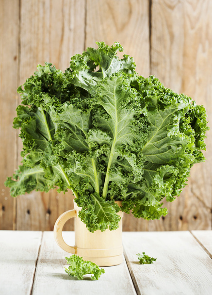 Fresh Green Kale - Φωτογραφία, εικόνα