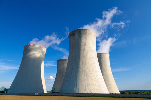 Nuclear power plant Dukovany in Czech Republic Europe - Photo, Image