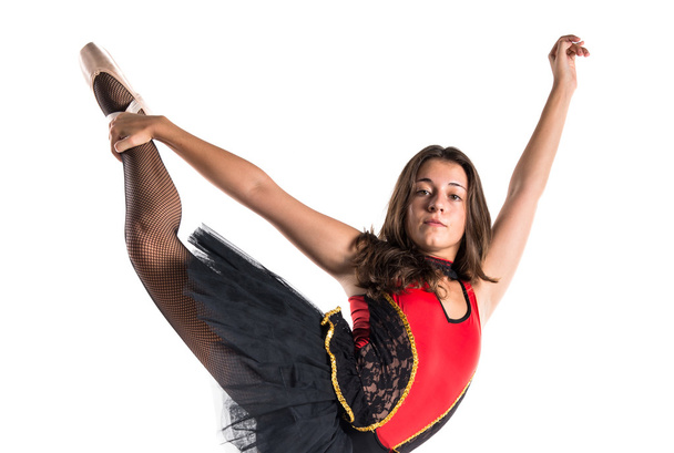 Joven bailarina de ballet con tutú
 - Foto, imagen