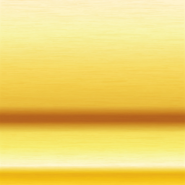 brushed gold surface - Vector, Image