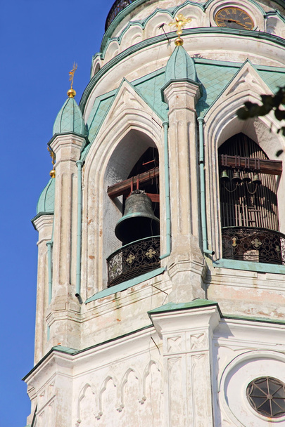 Old bronze bells of St. Sophia Cathedral belltower in Vologda,Ru - 写真・画像