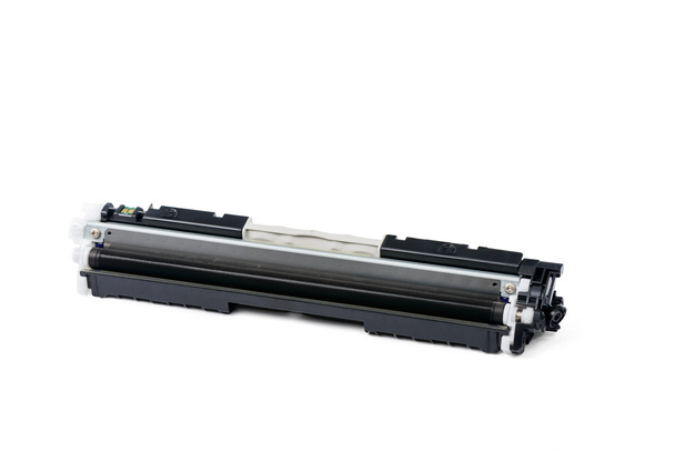 Cartucho de toner de impressora a laser de cor preta
 - Foto, Imagem