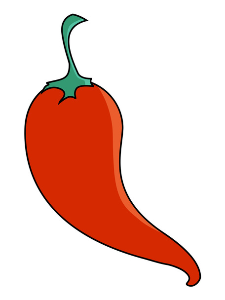 hot chili pepper - Vector, Image