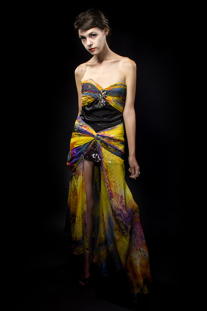 woman wearing fashionable dress - Φωτογραφία, εικόνα