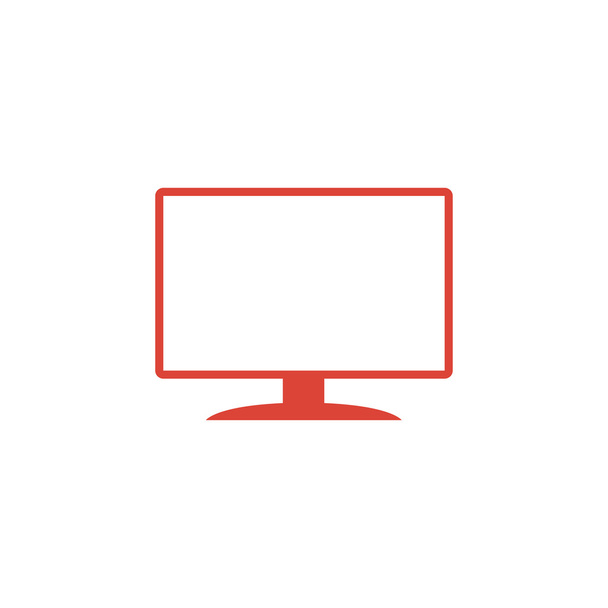 Vektorové ikonu monitoru - Vektor, obrázek