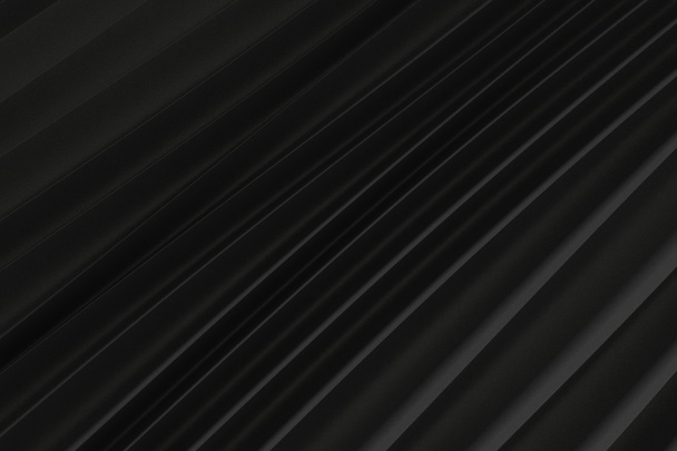 background of black 3d abstract waves - Foto, afbeelding