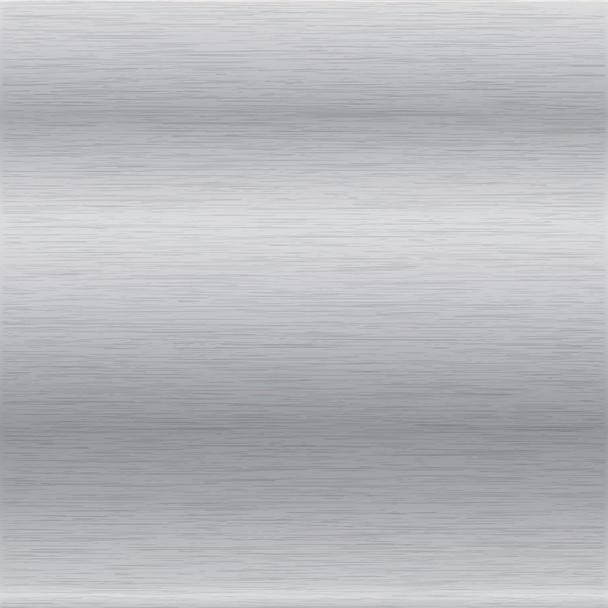 brushed chrome surface - Vector, Image