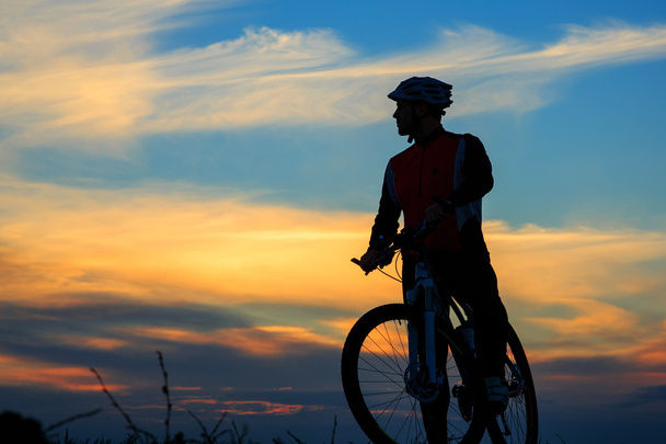 cyklista, jízda kole - Fotografie, Obrázek