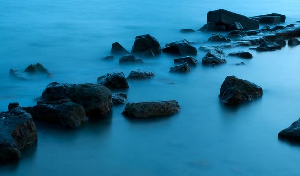 Fantastic blue sea and rocks - Photo, Image