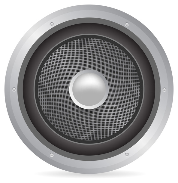 stereo audio speaker - ベクター画像
