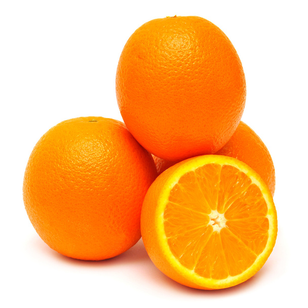 Frutti interi di arancia e segmento
 - Foto, immagini