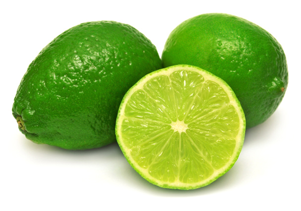 Citrus lime fruits and slice - Photo, Image