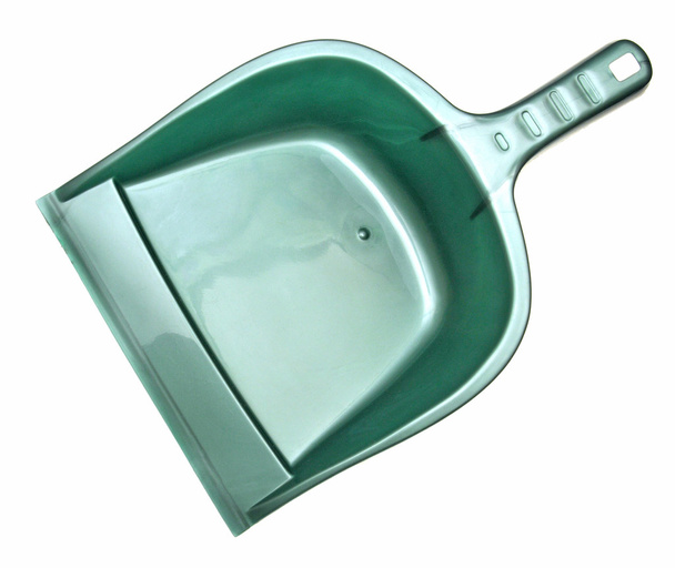 Зелений пластикові совок
 - Фото, зображення