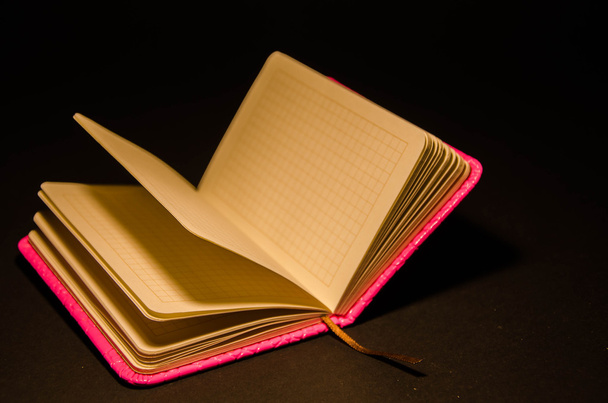 vaaleanpunainen kirja ja tekstuurit
 - Valokuva, kuva