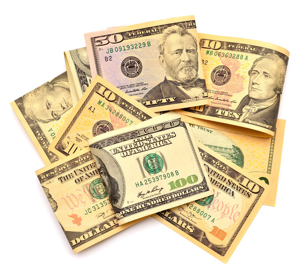 Eri arvoisia dollareita olevat setelit
 - Valokuva, kuva