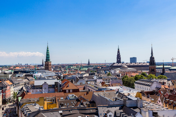Miasto Kopenhaga, dania - Zdjęcie, obraz