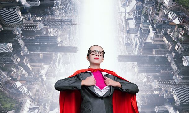 To be super woman takes strength - Foto, afbeelding