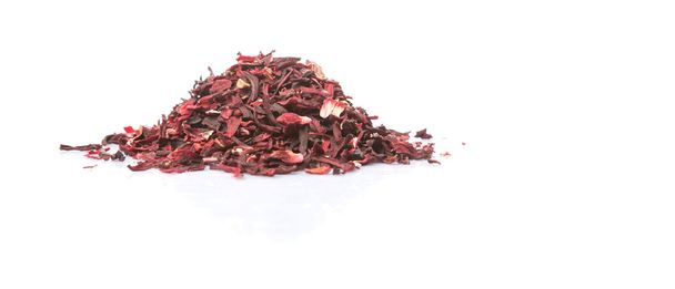 Liści herbaty suszonych Hibiscus - Zdjęcie, obraz