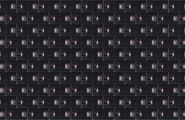 Muur van Vhs videobanden - Foto, afbeelding