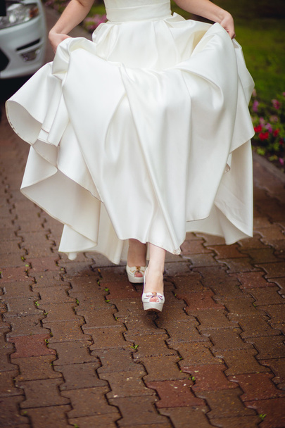Elegant bridal shoes - Photo, Image