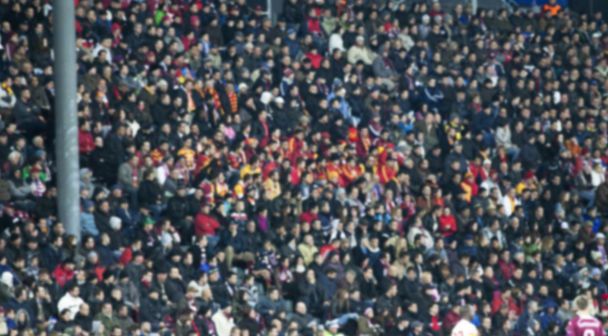 Blurred background of crowd of people at the stadium - Photo, Image