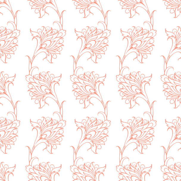 Summer flowers pattern - ベクター画像