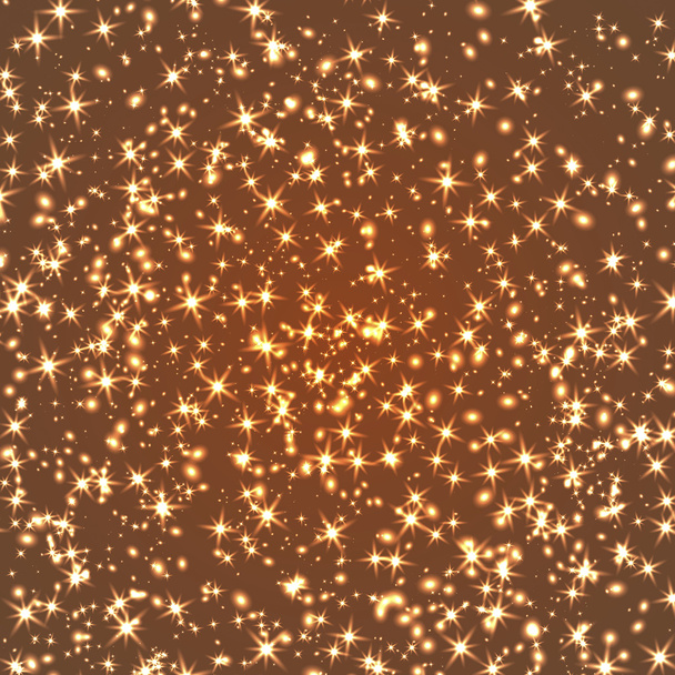 Twinkling stars and lights texture - Vector, Image