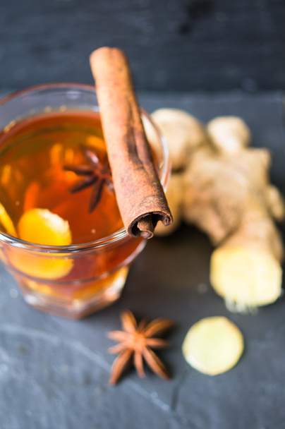 Tea with ginger - Foto, Imagen