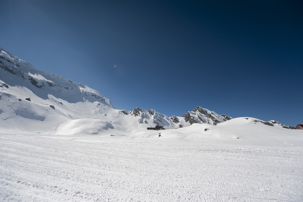Kış Kayak merkezinde büyüleyici görünümü - Fotoğraf, Görsel
